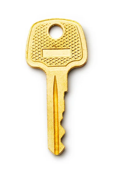 Старый стальной ключ — стоковое фото