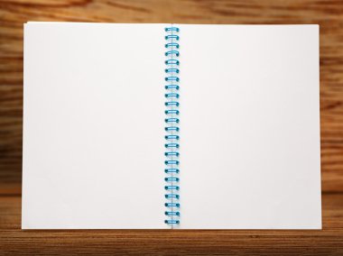 Bir açık boş defter 