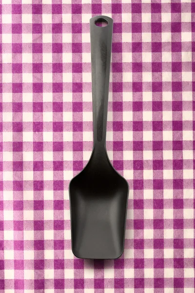 塑料塑料勺子 — 图库照片