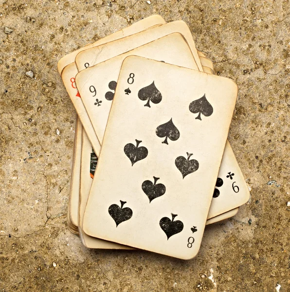 Old playing cards — Stock Photo © eAlisa 2611795