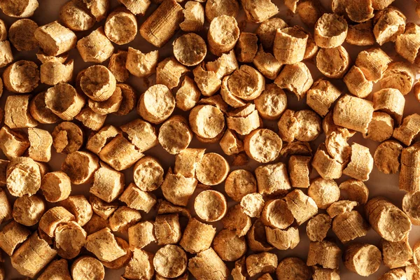 Pellets de madera como fondo — Foto de Stock