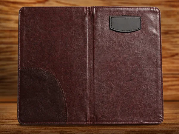 Empty brown folder — Stock Photo, Image