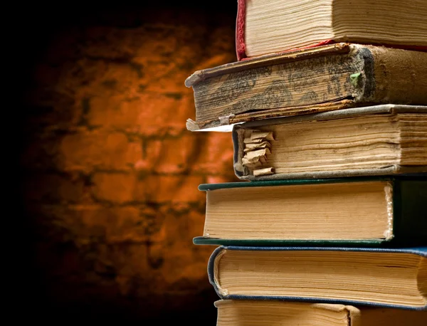 Pile of old books — Stock Photo, Image