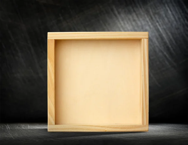 Square wooden frame Royalty Free Stock Photos