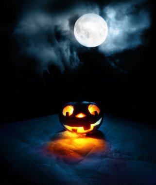 Funny halloween balkabağı