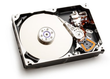 Hardisk'ın iç mekanizması donanım