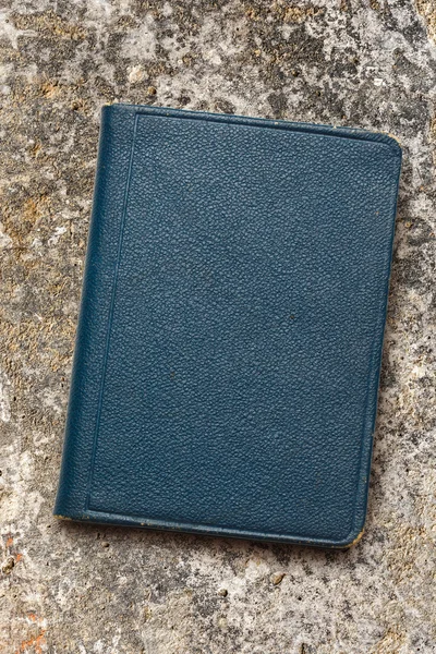 Cuaderno azul oscuro — Foto de Stock