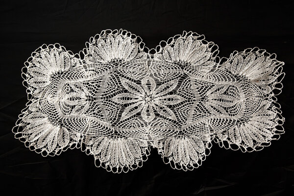 Кружевная салфетка
