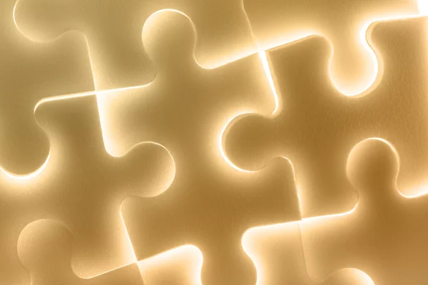 Tle świeci duże puzzle — Zdjęcie stockowe
