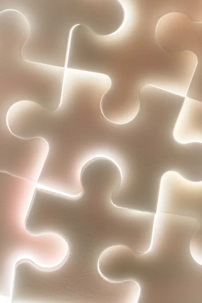 Tle świeci duże puzzle — Zdjęcie stockowe