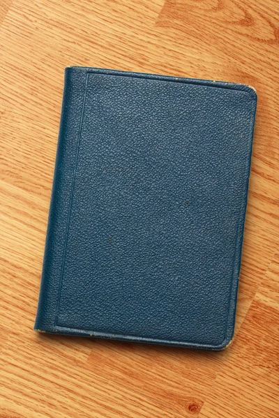 Caderno azul escuro — Fotografia de Stock