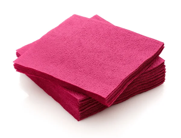 New disposable paper table napkins — Stock Photo, Image