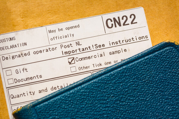 Международный почтовый конверт
