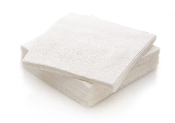 New disposable paper table napkins — Stock Photo, Image