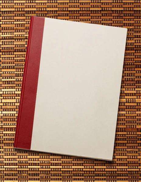 Caderno de papel em branco — Fotografia de Stock