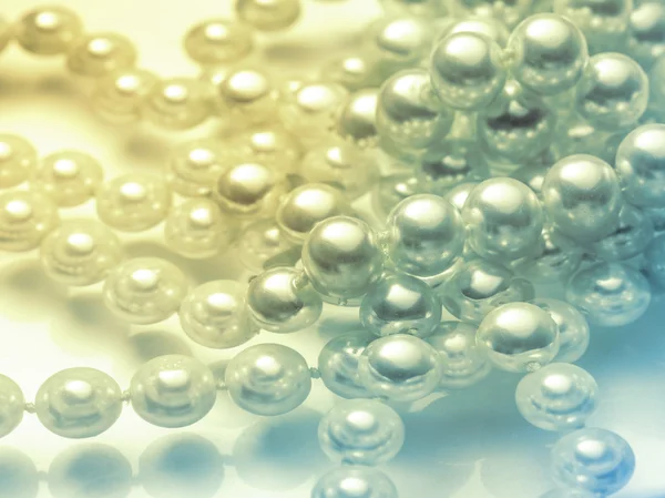 Pile of shiny pearls — Stock Photo, Image