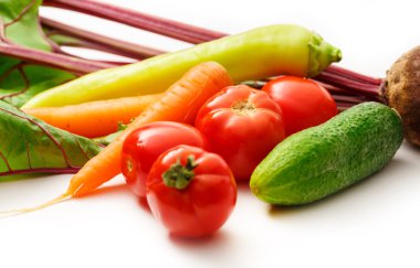 Taze sebzeler.