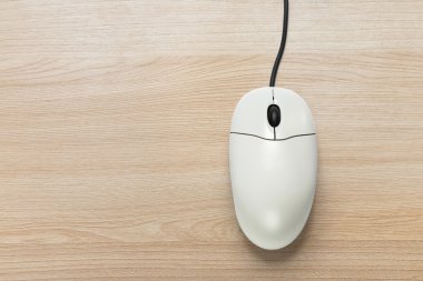 beyaz bilgisayar fare