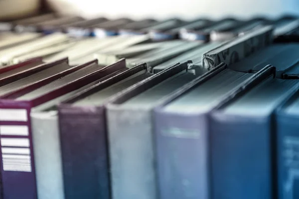 Old blue books — Stock Photo, Image