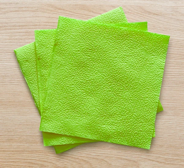 New disposable paper table napkins — Stock Photo, Image