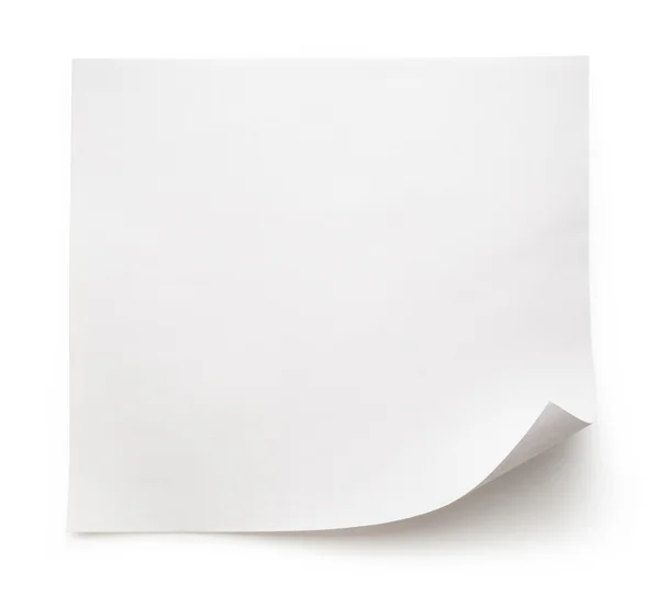Puste kartki papieru — Zdjęcie stockowe