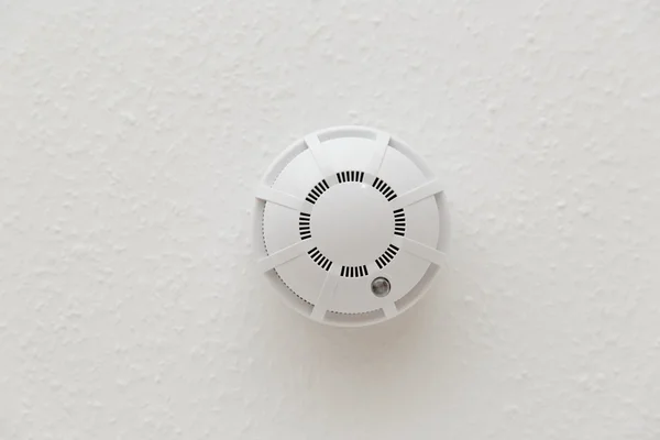 White smoke detector — Stock Photo, Image