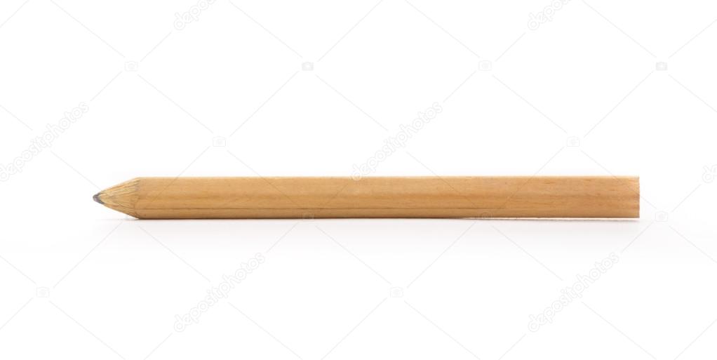 Small wooden pencil