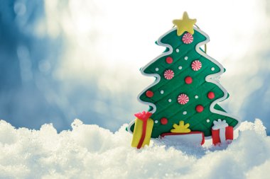 Dekoratif Noel ağacı