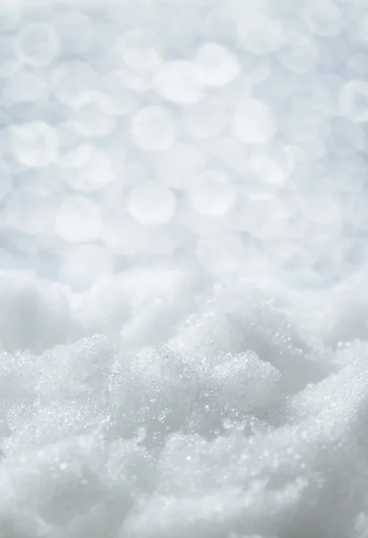 Luminosa neve bianca — Foto Stock