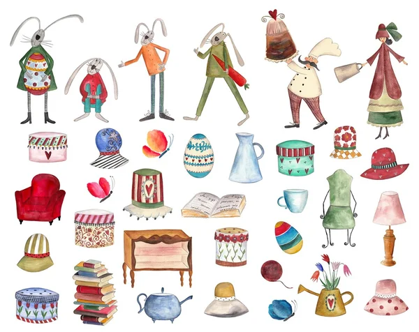 Dekoratif elemanlar ve karakterler