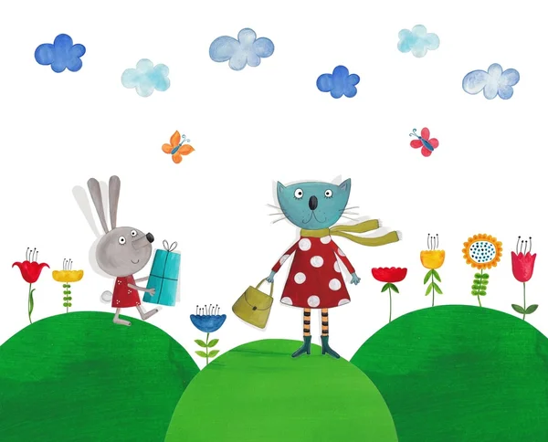 Illustration for children — Stock Photo, Image