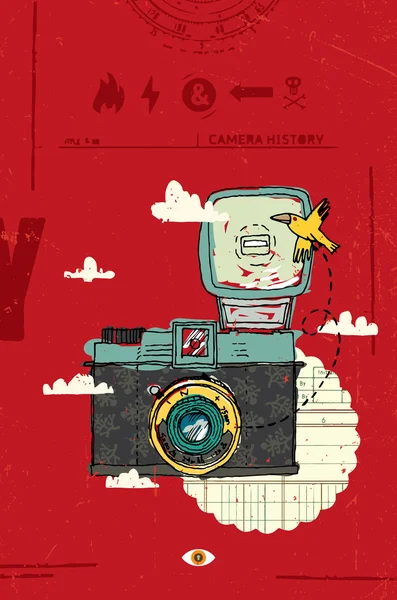 Camera — Stockvector