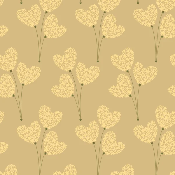 Fondo de flores — Vector de stock