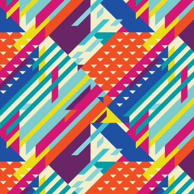 Geometrik desen soyut pantone