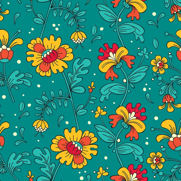 Fondo floral — Vector de stock