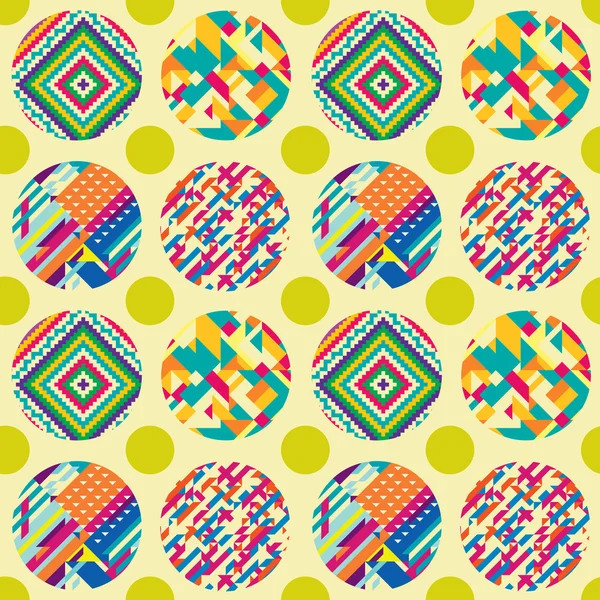 Pattern art color — Stock Vector