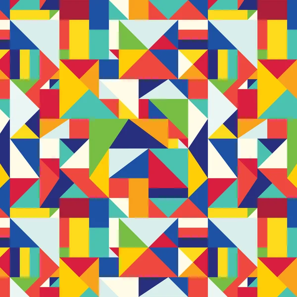 パターンの幾何学的な cubizm — ストックベクタ
