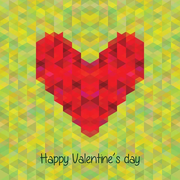 Happy valentine's pijlen — Stockvector