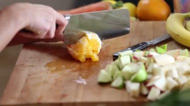 kadın kesme turuncu