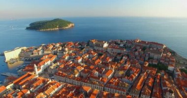 Old City of Dubrovnik at sunset