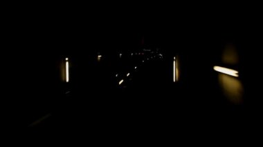 tünelde sürüş Tren Servisi