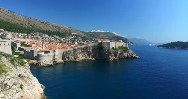 Casco antiguo de Dubrovnik — Vídeos de Stock