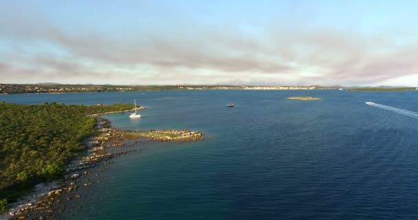 Ilha de Galesnjak na Croácia — Vídeo de Stock