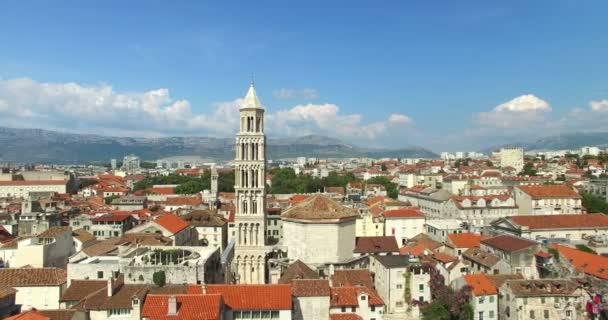 Kathedraal van Saint Domnius in Split — Stockvideo