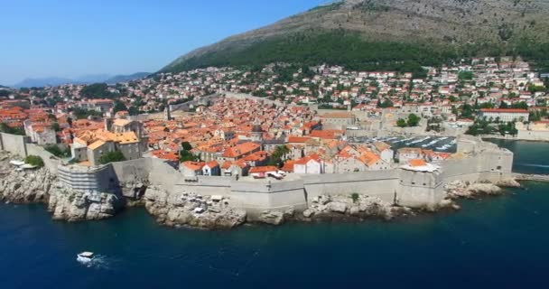 Старый город Дубровник — стоковое видео