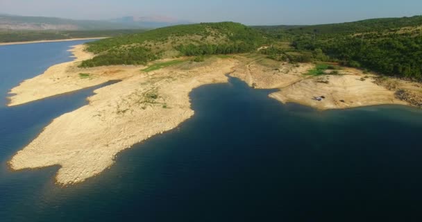 Lago Peruca, Croácia — Vídeo de Stock