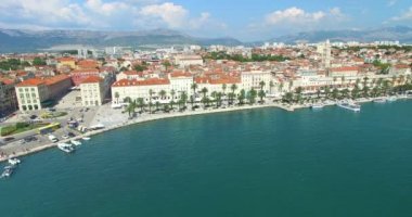 Adriyatik kıyısında Split şehir