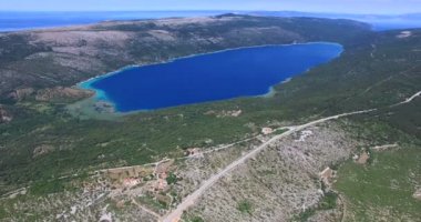 beautiful Vrana lake, Croatia