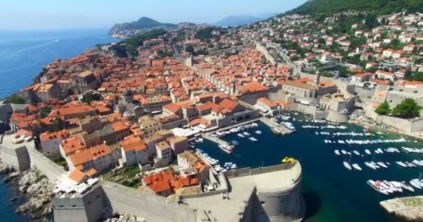 Casco antiguo de Dubrovnik — Vídeos de Stock