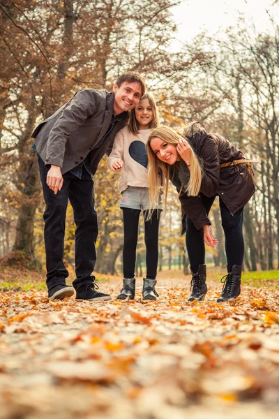 Family of three — Stock Photo, Image